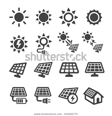 Solar Energy Icon Stock Vector Royalty Free 633492770 Solar Energy Energy Logo Solar