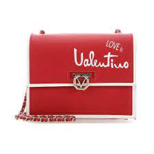 Valentino Κόκκινη Γυναικεία Τσάντα Ώμου VBS2ZQ01 Γυναικεία - Ανδρικά  Παπούτσια και Τσάντες