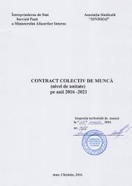 Iocul de muncd, felul muncii, salariul sau alte drepturi prevbzute in contractul colectiv de munch sau in legislatia in vigoare. Sindicatul Sindmai A Semnat Contractul Colectiv Nivel De Unitate Pe Anii 2016 2020