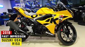 Suzuki motorcycle india private limited is a subsidiary of suzuki motor corporation, japan where in we are having the same manufacturing philosophy of value packed products right from the. New Suzuki Gsx R150 Yellow First Impression Review 2019 Youtube