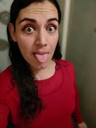 Travesti Arreglandose Para Fiesta