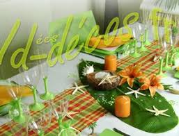 Decoration De Table Antillaise Madras Decoration Exotique Decoration Decoration Mariage Diy