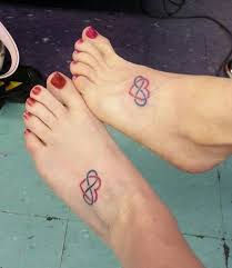 Cute, sweet, sacred or fun, you'll find your friendship symbol in this post. Small Friendship Tattoos Of Heart On Feet Tattooimages Biz
