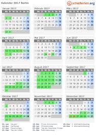 Sie können die kalender auch auf ihrer. Kalender 2017 Mit Ferien Und Feiertagen Berlin Ferien Kalender Schulferien Ferien Nrw