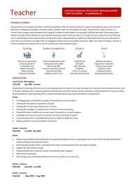 Resume For Teachers Best Template Collection Teacher Resume Examples Teacher Cv Teacher Resume