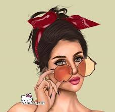هكذا ابدو بمنتى الجمال وبمنتهى الرقي في اكثر المناسبات جمال رقي موضه Dessin De Fille Dessin Visage Dessins De Fille