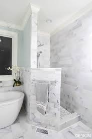 White marble walk in shower. Create A Stylish Walk In Shower Easily Decoholic