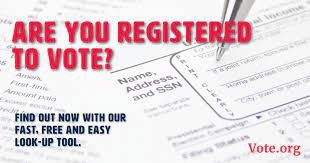 Confirm your voter registration status to confirm that you're registered to vote in the upcoming election, check your voter registration status. Check Your Voter Registration Status Vote Org