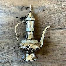 Choose your favorite antique brass designs and purchase them as wall art, home decor, phone. Antique Brass Pot Surahi Showpieces Vintage Tabletop Home Decor Miniature 7 5 Asian Antiques Antiques