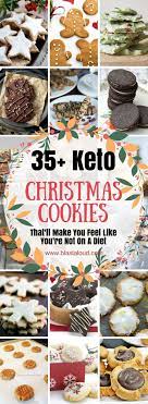 36 Keto Christmas Cookies That Ll Make You Feel Like You Re Not On A Diet Keto Christmas Cookies Keto Christmas Low Carb Christmas