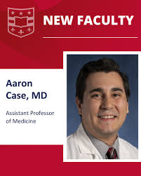 Please help welcome Aaron Case, MD, Assistant Professor of Medicine, WashU  Medicine Division of Pulmonary and Critical Care Medicine⁠.⁠ ⁠ ⁠ His key  interests are caring for critically ill patients both within