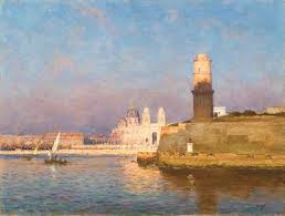 Jean Baptiste Olive Marseille Paysage Marin Peinture Paysage