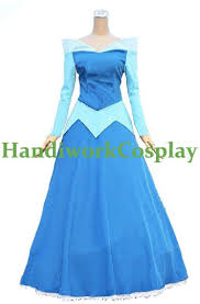 Sleeping Beauty Dress Blue 82 00 Blue Dress Costume Disney Dresses Disney Princess Dresses