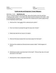 We Know That Our Students Love Technology I Created This Webquest For My Students When We Studied The Human Body Webquest Human Body Systems Human Body Unit