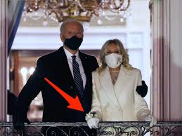 Joe biden and kamala harris's inauguration: Fans Think Joe Biden Gave Jill A Corsage For The Inauguration Concert