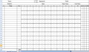 The intersecting box will contain a pitch that the pitching coach wants the pitcher to throw. Baseball Score Sheet Excel Template Baseball Score Sheets Baseball Scores Baseball Score Keeping Volleyball Scoring