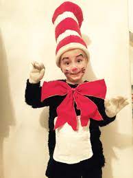 Cat In The Hat World Book Day Costume Fancy Dress For Kids World Book Day Costumes Book Day Costumes