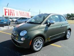 Fiat 500 Verde Oliva Fiat 500 Fiat 500 Lounge Dream Cars