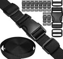 Amazon.com: 1 inch Straps and Buckles Set: 12 yard Nylon ...