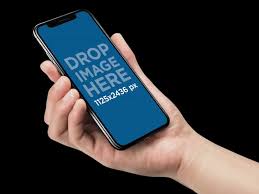 Maybe you would like to learn more about one of these? Iphone X Mockup Being Held Against Transparent Background By Placeit On Dribbble