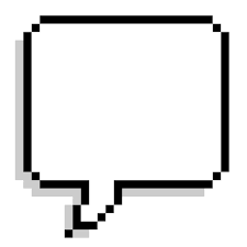 Make Your Own Pixel Speech Bubble Pixel Speech Bubble Speech Bubble Iphone Text Bubble