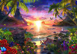 Enjoy the best free online jigsaw, with a new puzzle every day. Buy Ravensburger Paradise Sunset 18 000 Piece Jigsaw Puzzle For Adults Softclick Technology Means Pieces Fit Together Perfectly Online In Hungary B007kjfjmi