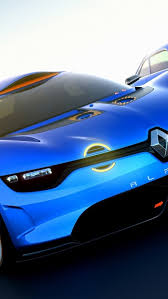 Renault Alpine A110 50 Concept Supercar Front View 640x1136 Iphone 5 5s 5c Se Wallpaper Background Picture Image
