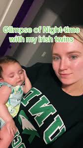 Irish twins quick (and chaotic) bedtime 🫶🏼 #irishtwins #babybedtime  #breastfeeding #2under1