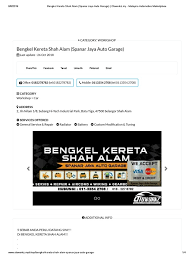 Batu alam adalah salah satu material yang banyak digunakan masyarakat sebagai bahan bangunan, terutama untuk proses penyelesaian akhir (finishing). Bengkel Kereta Shah Alam Spanar Jaya Auto Garage Otoworkz My Malaysia Automotive Marketplace Transportation Engineering Motor Vehicle Manufacturers