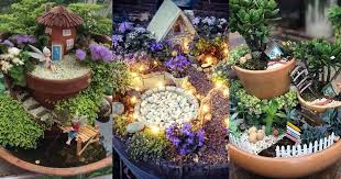 How to make a succulent fairy garden. Homelysmart 25 Tips On How To Build Fairy Garden In A Pot Homelysmart
