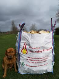 Low cost firewood for sale with free delivery in the uk. Dumpy Bag Of Kiln Dried Hardwood Tees Valley Firewood