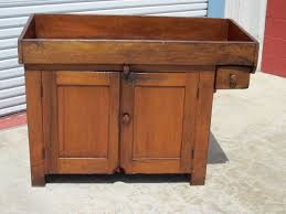american antique dry sink cabinet