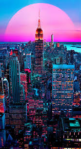 Neon City Paisajeurbano Created By Feel Lip Lee Painted Languages Iclickart City Wallpaper Wallpaper Tumblr Lockscreen Hd Wallpaper Android Here are the neon desktop backgrounds for page 2.