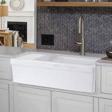 Having a hard time choosing between a stainless steel sink or farmhouse apron front? 51 Farmhouse Sinks That Can Bring Classic Elegance To Your Kitchen Renovation Best Architecture Autocad Cad Design Resource