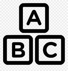 Adding pictures of the blocks, and a personalized message in alphabet block letters clipart — it just makes the gift that much more special! Abc Blocks Svg Icon Abc Icon Clipart 2176447 Pinclipart