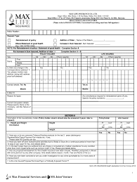 Claim form 'a' in form no.3783. Max Life Insurance Company Health Declaration Form 2012 2021 Fill And Sign Printable Template Online Us Legal Forms