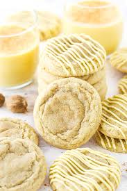 Eggnog Cookies Soft Chewy 20 Minute Cookie Recipe Recipe Eggnog Cookies Recipes Cookies