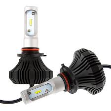 H10 Led Fanless Headlight Fog Light Conversion Kit With Internal Drivers 4 000 Lumens Set Super Bright Leds