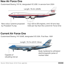 During the reagan administration work began on a new generation of air force ones, with first lady nancy curating the interior design. Trump Unveils New Air Force One Design Plans Bbc News