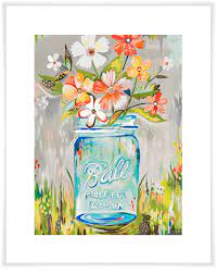 Also, find more png about free mason jar outline. Ball Perfect Mason Jar Canvas Wall Art Wheatpaste