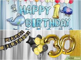 Maybe you would like to learn more about one of these? 3 Simple Ways To Decorate For A Birthday Party Wikihow