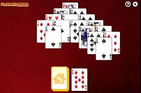 A free online solitaire card game where the player tries to match pairs of cards with a rank that totals 13. Pyramid Solitaire
