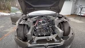 Tesla Model S Gets An Ls Swap With A 6 Speed Gearbox