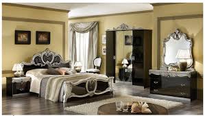 Luxurious silver and gold fall bedroom. Barocco Black Silver Gold Camel Bedroom Set By Esf