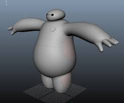 Baymax Model Ver 1 3d Model 3d Model Baymax Model