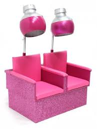 Fas15 Pink Glittery Hair Salon Chairs With Hairdryer Detail 02 Event Prop Hire Optimised Jpg 450 600 Grease Party Grease Themed Parties Grease Theme