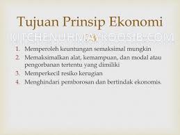 10 Prinsip Ekonomi Pengertian Tujuan Ciri Ciri Dan Contohnya Lengkap
