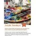 Acryclic Workshop Tuesdays!