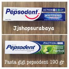 Pepsodent Pasta Gigi Odol Varian Herbal Whitening Dan Action 123 Complete Shopee Indonesia