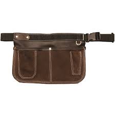 The holster is about 6 tall overall, with a 2 3/4 × 1 1/2 opening. Personalised Leather Gardening Tool Belt Made In Uk